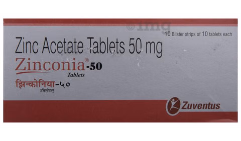 Zinc 50 mg Tablets